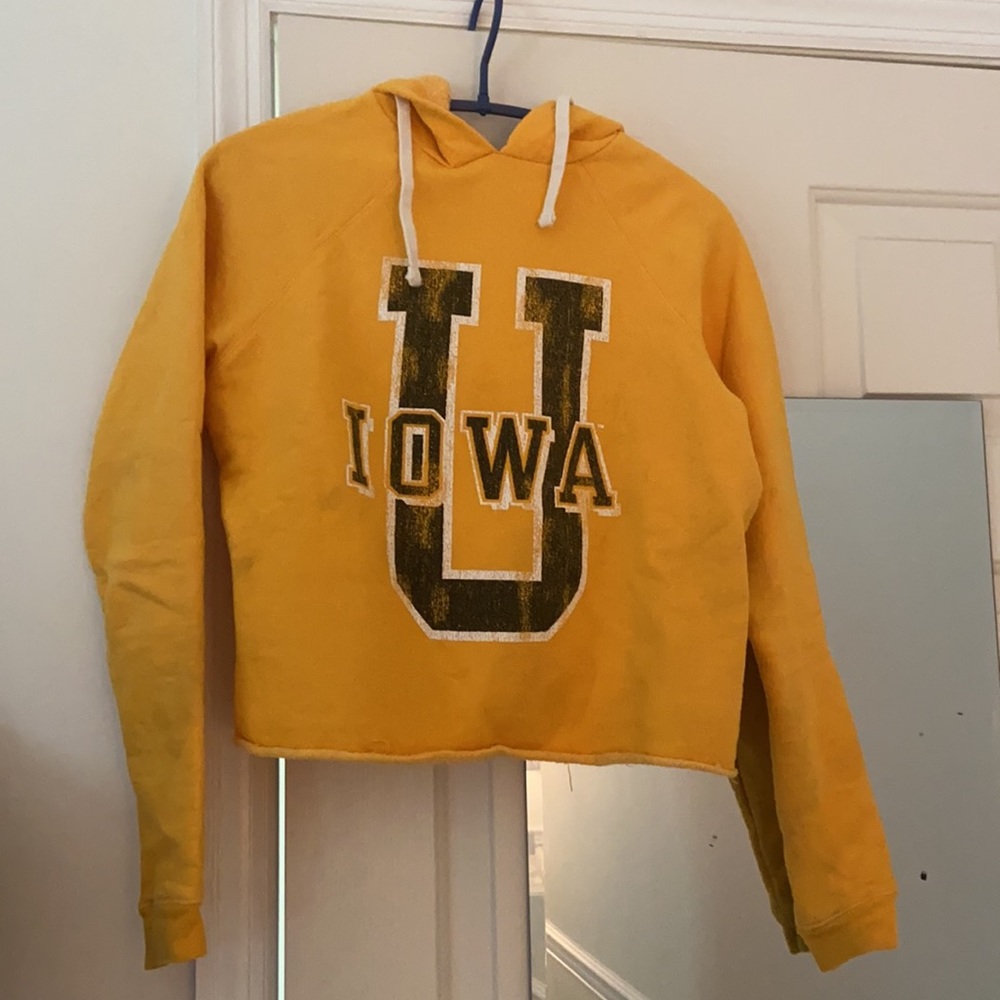 Cropped Hoodie Iowa U